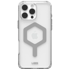 Чехол UAG MagSafe Plyo для iPhone 16 Pro Ice/Silver