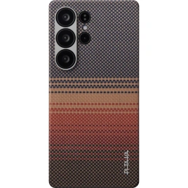 Чехол Pitaka Tactile Woven Case для Samsung S25 Ultra Sunset
