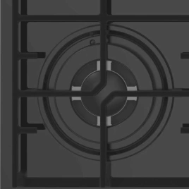 Газовая варочная панель Korting HGG 6451 CTN Black Glass