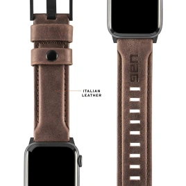 Ремешок UAG Leather 45mm Apple Watch Brown (19148B114080)