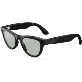 Умные очки Ray-Ban Skyler (Gen 2) Shiny Black Standard Clear to Graphite Green Transitions