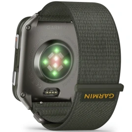 Смарт-часы Garmin Venu X1 Moss with Titanium Caseback and Moss ComfortFit Nylon Band (010-02980-03)