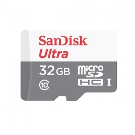 Карта памяти Sandisk Ultra 32GB MicroSDHC Class 10/UHS-I/80Мб/с SDSQUNS-032G-GN6TA