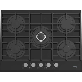 Газовая варочная панель Korting HGG 7835 CTN Black