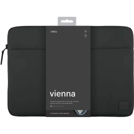 Чехол-папка Uniq VIENNA Laptop Sleeve для ноутбуков 16 Midnight Black