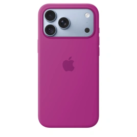 Чехол Apple Silicone Case with MagSafe для iPhone 18 Pro Max Magneta (MK904)