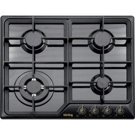 Газовая варочная панель Korting HG 630 CTSN Matte Black