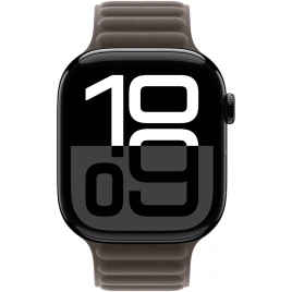 Смарт-часы Apple Watch Series 10 42mm Jet Black Aluminum Case with Dark Taupe Magnetic Link M/L