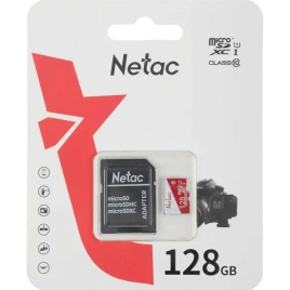 Карта памяти Netac SDXC class 10 (NT02P500ECO-128G-R)