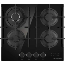 Газовая варочная панель Kuppersberg FG 68 B Black