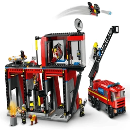 Конструктор LEGO City Fire Station with Fire Truck 60414