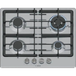 Газовая варочная панель Bosch Serie 4 PGH6B5K90R Stainless Steel
