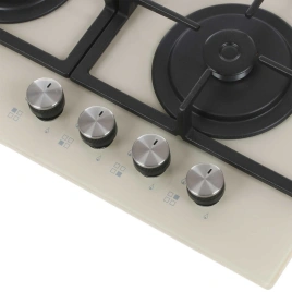Газовая варочная панель Korting HGG 6722 CTB Beige