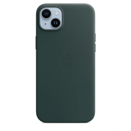 Кожаный чехол Apple MagSafe для iPhone 14 Forest Green