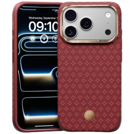 Чехол Benks ArmorGrid Edge X9 Case with Kevlar для iPhone 18 Pro Sawy Red (C.K.FL.AP.RD.X069)