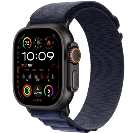 Смарт-часы Apple Watch Ultra 2 49mm Black Titanium Case with Navy Alpine Loop L