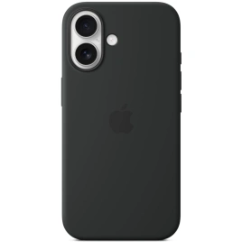 Чехол Apple Silicone Case with MagSafe для iPhone 16 Black