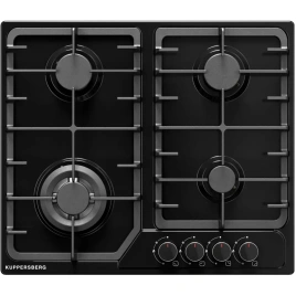 Газовая варочная панель Kuppersberg FS 66 B Black