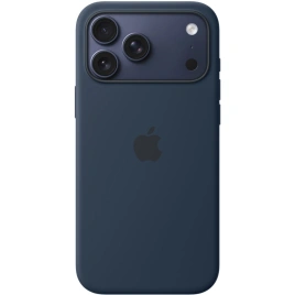 Чехол Apple Silicone Case with MagSafe для iPhone 17 Pro Max Midnight