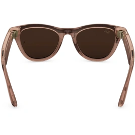 Умные очки Ray-Ban Skyler (Gen 2) Shiny Transparent Peach Standard Clear Brown Transitions