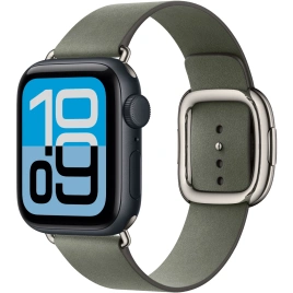 Смарт-часы Apple Watch SE (2025) 40mm Midnight Aluminum Case with Sage Gray Modern Buckle S