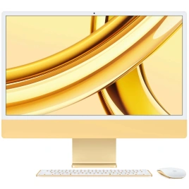 Моноблок Apple iMac (2023) 24 Retina 4.5K M3 8C CPU, 10C GPU/8GB/256Gb Yellow (MQRL3)