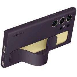 Чехол Samsung Standing Grip Case для S24 Ultra Dark Violet