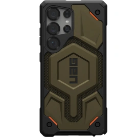 Чехол UAG MagSafe Monarch Pro Kevlar для Samsung Galaxy S25 Ultra Element Green