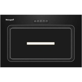 Встраиваемая вытяжка Weissgauff AURA 456 PB Black Glass