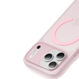 Чехол Gurdini Slim Series with MagSafe для iPhone 18 Pro Max Pink