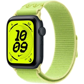 Смарт-часы Apple Watch SE (2025) 40mm Midnight Aluminum Case with Volt Splash Nike Sport Loop