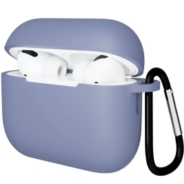 Силиконовый чехол Gurdini для AirPods Pro 3 Lavender