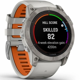 Умные часы Garmin Fenix 7X Pro Sapphire Solar Edition (010-02778-15) Gray/Ember Orange