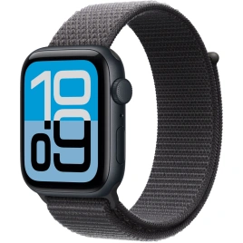 Смарт-часы Apple Watch SE (2025) 40mm Midnight Aluminum Case with Dark Gray Sport Loop