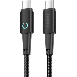 Кабель Deppa USB-C/USB-C 1,5m Black (72524)