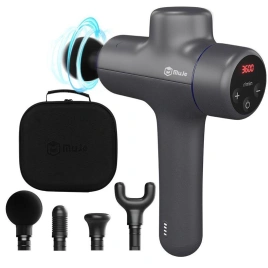 Вибромассажер ручной MuJe M2S Massage Gun серый
