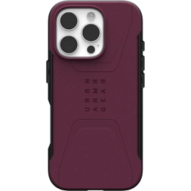 Чехол UAG MagSafe Civilian для iPhone 16 Pro Bordeaux