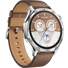 Смарт-часы Huawei Watch GT 5 46mm Brown Leather (55020DGK)