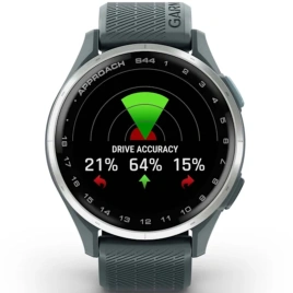Смарт-часы Garmin Approach S44 43mm ( 010-03009-01) Silver/Twilight Silicone Band