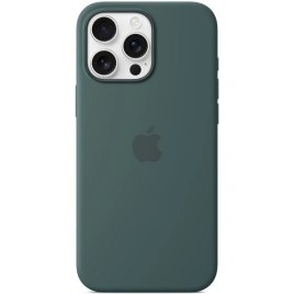 Чехол Apple Silicone Case with MagSafe для iPhone 16 Pro Max Lake Green