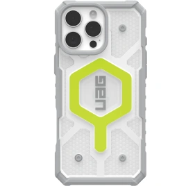 Чехол UAG MagSafe Pathfinder Clear для iPhone 16 Pro Active Neon