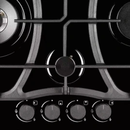 Газовая варочная панель Kuppersberg FG 65 B Black