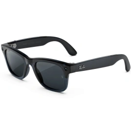 Умные очки Ray-Ban Wayfarer (Gen 3) Transparent Matte Ocean Blue Large Transitions Grey