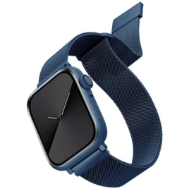 Ремешок Uniq Dante Strap Mesh Steel для Apple Watch 38/40/41 Cobalt blue