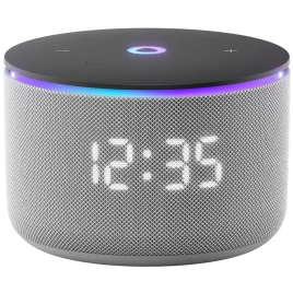 Портативная колонка Яндекс Станция Мини 3 Про с Zigbee , Серый