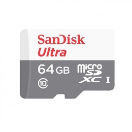 Карта памяти Sandisk Ultra 64GB MicroSDXC Class 10/UHS-I/48Мб/с SDSQUNB-064G-GN3MN