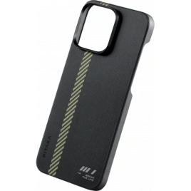 Чехол Pitaka Fusion Weaving MagEZ Case 5 для iPhone 15 Pro Max Break the Line