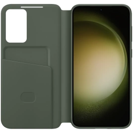 Чехол Samsung Smart View Wallet Case для Galaxy S23 Plus Khaki