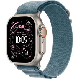 Смарт-часы Apple Watch Ultra 3 (2025) 49mm Natural Titanium Case with Light Blue Alpine Loop S
