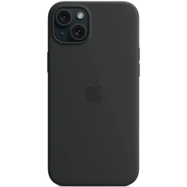 Силиконовый чехол Apple MagSafe для iPhone 15 Plus Black